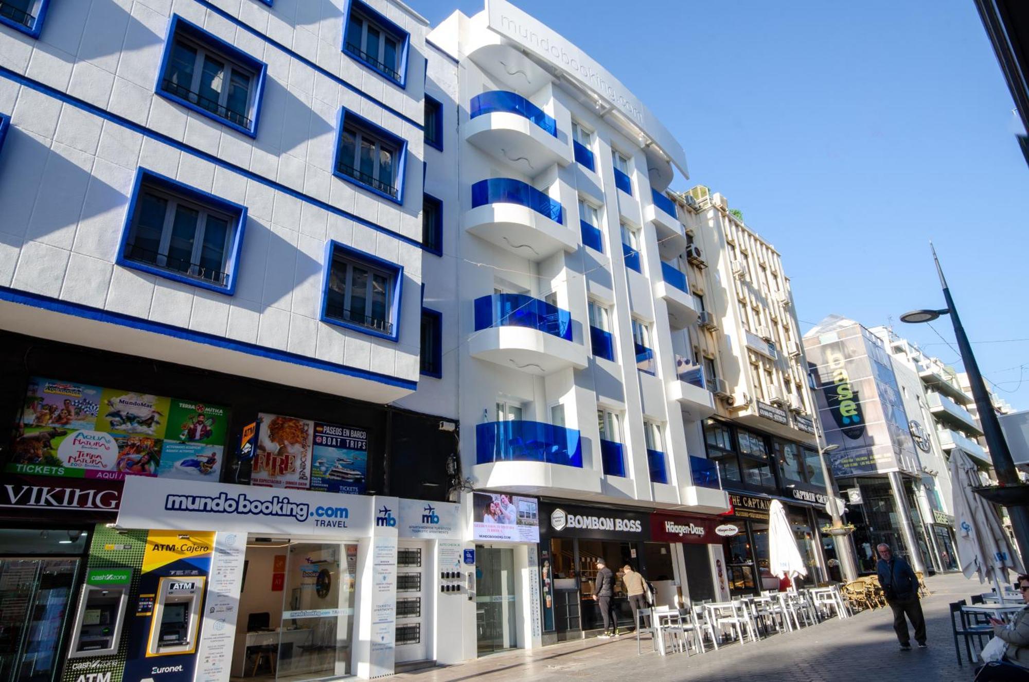 MUNDOBOOKING Centro Levante Benidorm Buitenkant foto
